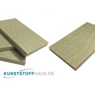 PEEK-GF Platte 10-30 mm, Abm. w�hlbar - Polyetheretherketon