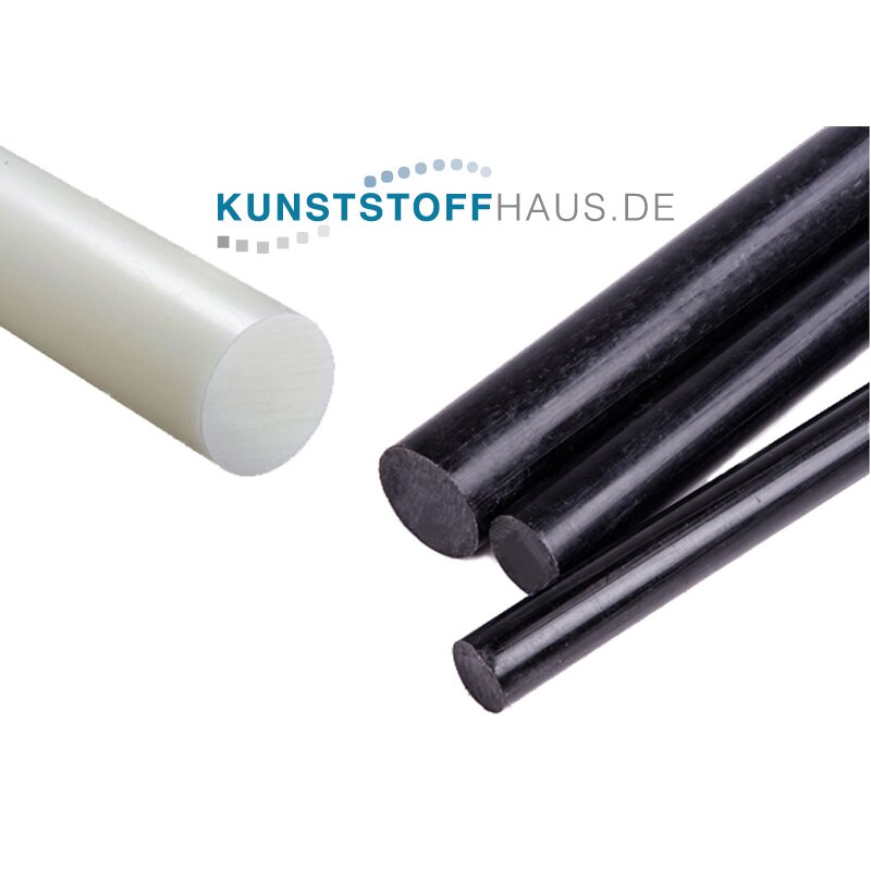 POM rod - 4-210 mm diameter selectable - 1000 mm long