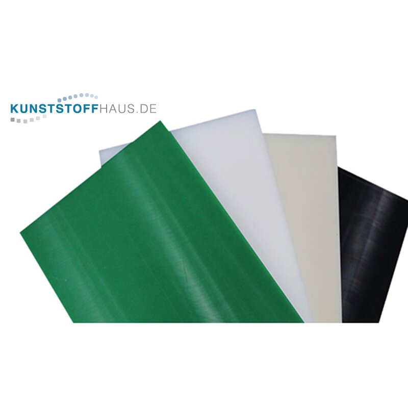 2-8 mm - PE-UHMW Sheet, PE 1000 - Polyethylene - Selectable dim. and colour