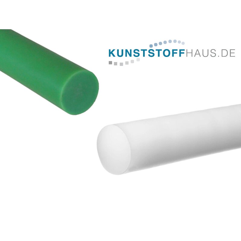 PE UHMW rod, PE 1000 - polyethylene - dim. selectable