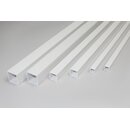 PVC  - Vierkantrohr - Wei� - Abm. w�hlbar