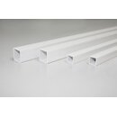 PVC  - Vierkantrohr - Wei� - Abm. w�hlbar