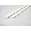 PVC - rod - white - dim. selectable
