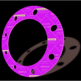 Sealing plate TEMAPLUS Green; 1,5 mm thick; 3000 x 1500 mm