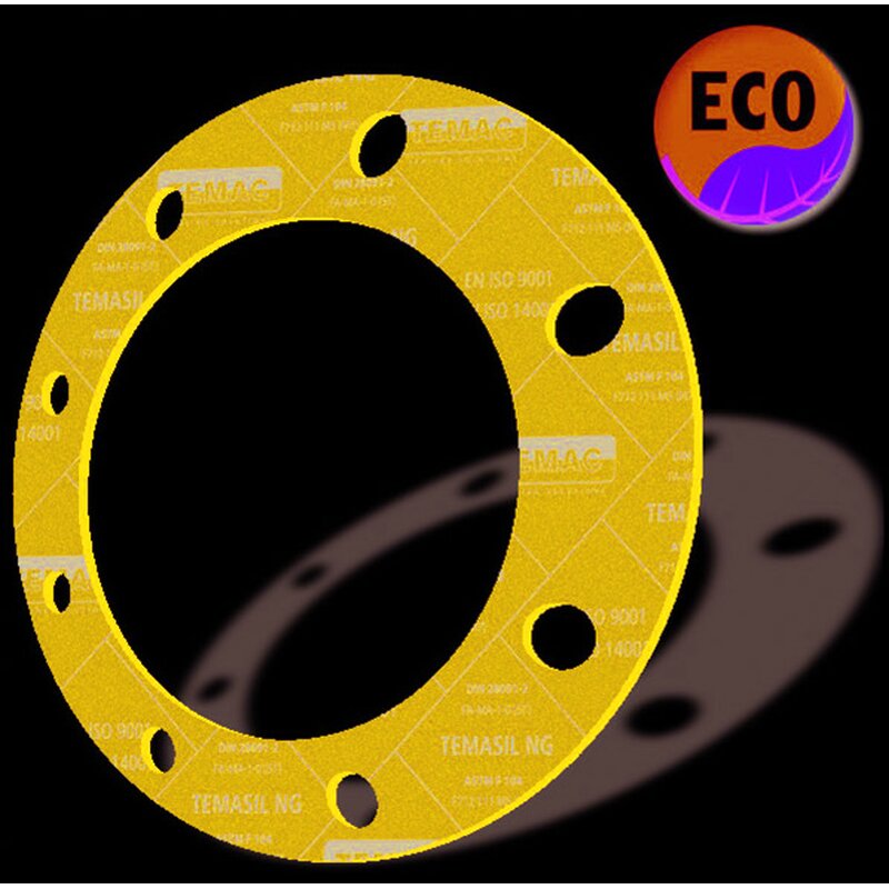 Sealing plate TEMASIL NG Blue; 0,5 mm thick; 3000 x 1500 mm