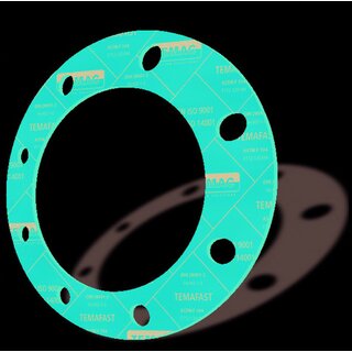 Sealing plate TEMAFAST Red; 2,0 mm thick; 1500 x 1500 mm