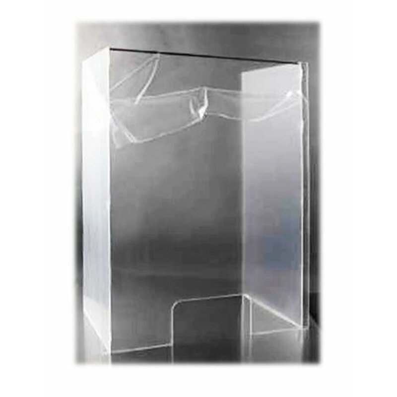 Counter display made of plexiglas/acrylic glass