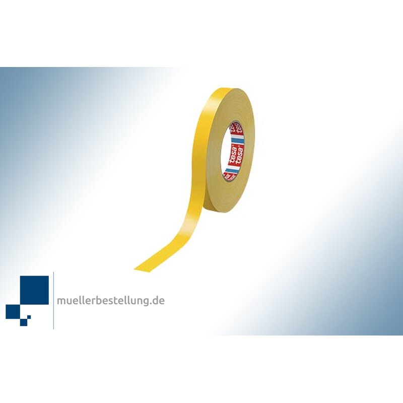 SPTESAGBP-19-50-YE tesaband 4651 Gewebeband Premium gelb, 19 mm, 50 m