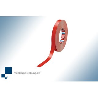 tesaband� 4651 Gewebeband Premium rot, 25 mm, 50 m
