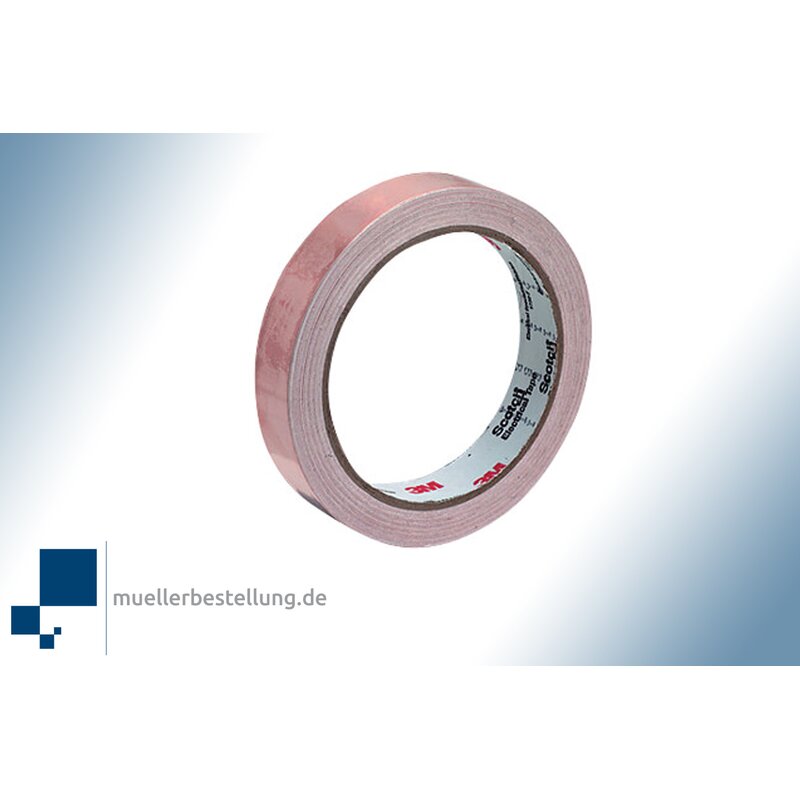 SP3MCUB-12-16,5 3M 1181 Kupferband, glatt, 12 mm, 16,5 m