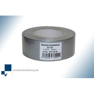 duct 190 fabric tape, black, 48 mm, 50 m