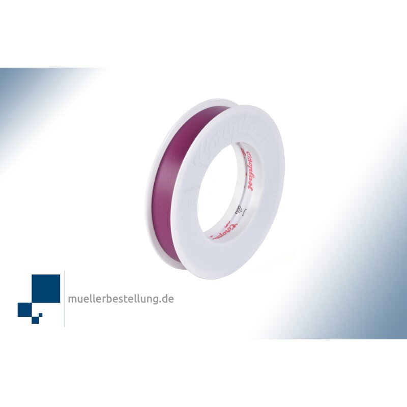 Coroplast1431 vde electrical insulating tape, 25 m, 15 mm, violet