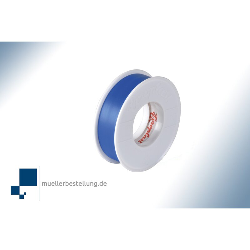 Coroplast 1648 vde electrical insulating tape, 10 m, 15 mm, blue