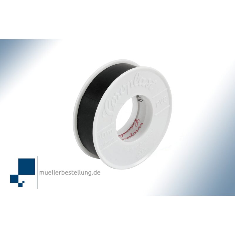 SP-CORO1669-VDE-10-15 Coroplast 1669 VDE Elektroisolierband, 10 m, 15 mm, schwarz