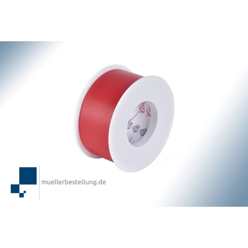 SP-CORO1715-VDE-10-25 Coroplast 1715 VDE Elektroisolierband, 10 m, 25 mm, rot