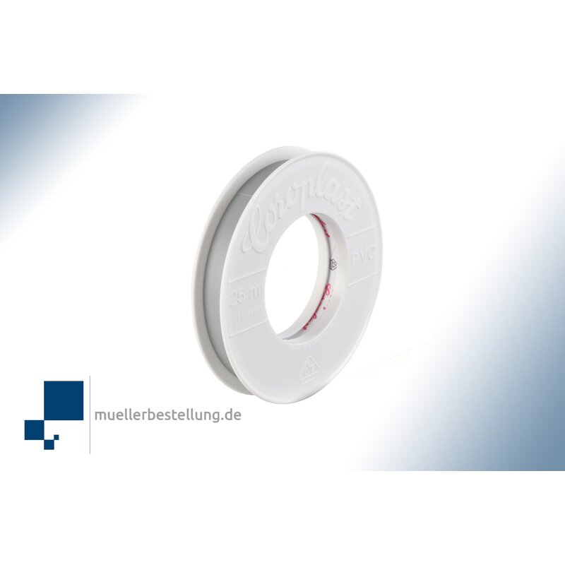 Coroplast 1783 vde electrical insulating tape, 25 m, 12 mm, grey