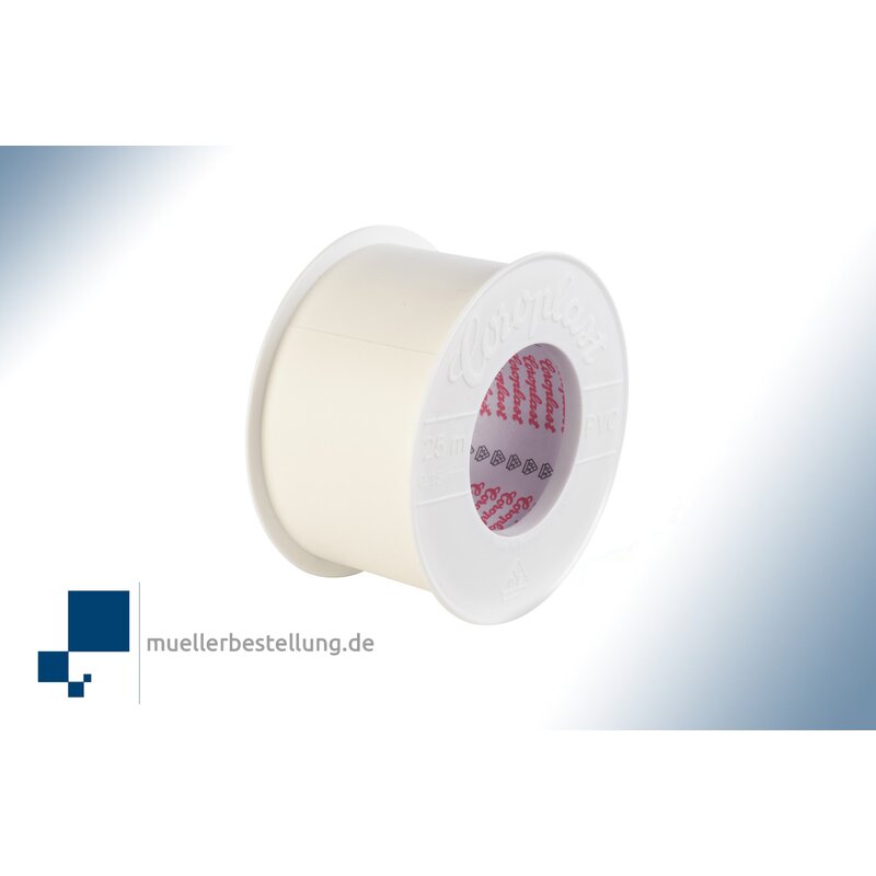 SP-CORO1884-VDE-25-50 Coroplast 1884 VDE Elektroisolierband, 25 m, 50 mm, wei