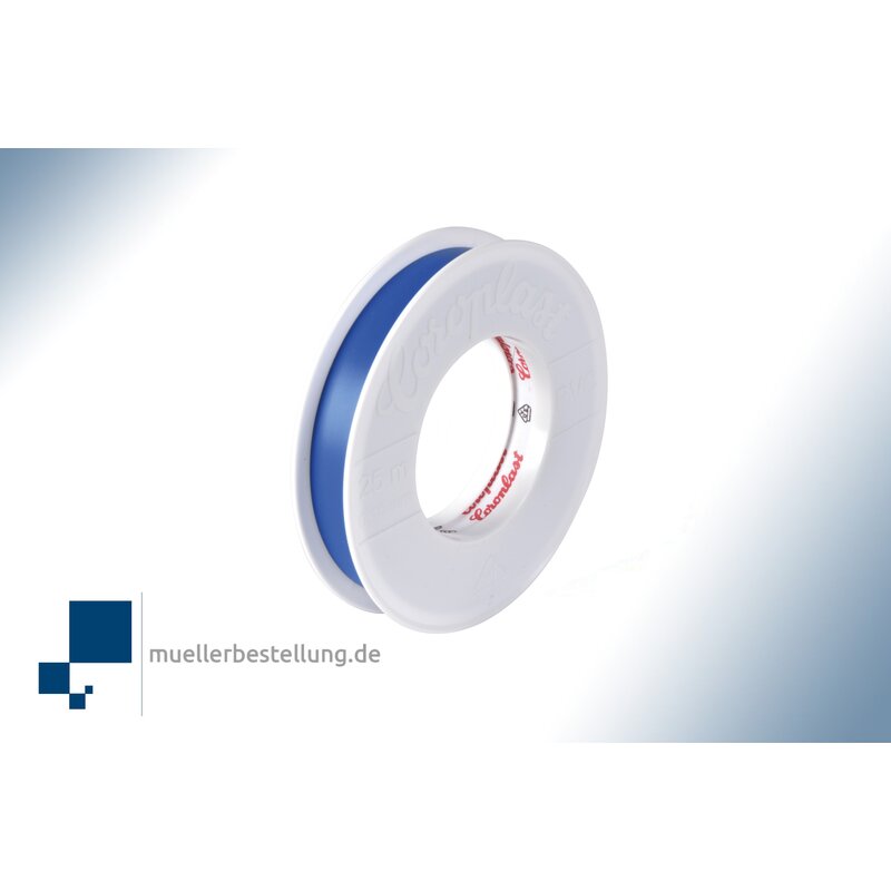 SP-CORO1798-VDE-25-15 Coroplast 1798 VDE Elektroisolierband, 25 m, 15 mm, blau