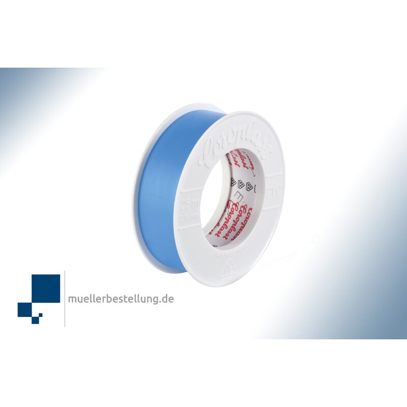 SP-CORO1454-VDE-25-25 Coroplast 1454 VDE Elektroisolierband, 25 m, 25 mm, hellblau