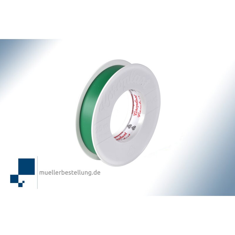 SP-CORO1801-VDE-25-15 Coroplast 1801 VDE Elektroisolierband, 25 m, 15 mm, grn