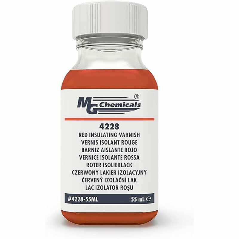 MG Chemicals - Red GLPT Insulating Varnish, Class H Thermal Protection