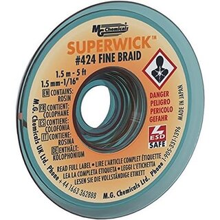 MG Chemicals 424 Superwick - Gelb, statisch frei, 1,5 mm...