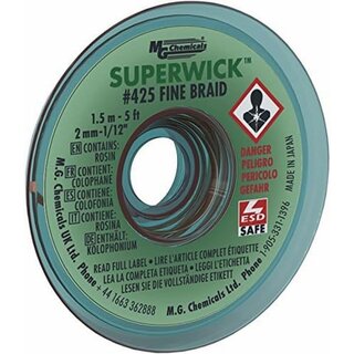 MG Chemicals - Superwick - #3 Green, Static Free, 2.0 mm...