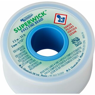 MG Chemicals - Superwick - #3 Green, Fine Braid, 2.0 mm -...