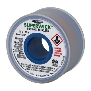 MG Chemicals 453-NS Superwick - Gr�n, feines Geflecht,...