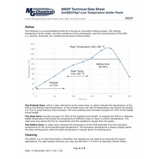 MG Chemicals 4902P Bleifreie Niedertemperatur-L�tpaste...