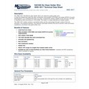 MG Chemicals - SAC305, 96.3% tin, 0.7% copper and 3% Silver, LEAD FREE, 0.81mm/0.032 Dia. (2 pack)