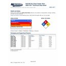 MG Chemicals - SAC305, 96.3% tin, 0.7% copper and 3% Silver, LEAD FREE, 0.81mm/0.032 Dia. (2 pack)