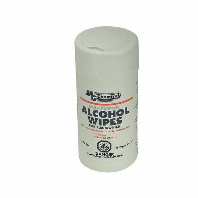 8241-T MG Chemicals 8241-T Alkoholtcher fr Elektronik (Dosenformat), 75 Stck/Packung