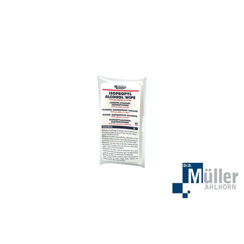 MG Chemicals - 99.9% Isopropyl Alcohol Wipe - Individual Packs, 13,32 €