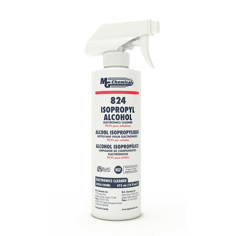 824-500ML MG Chemicals 824 Isopropylalkohol Elektronikreiniger, Spray 475 ml