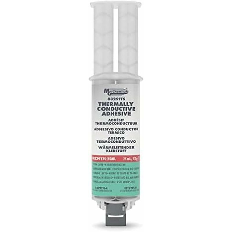 8329TFS-25ML MG Chemicals 8329TFS Langsam hrtender, thermisch leitfhiger Klebstoff, fliefhig, 25 ml