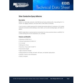 MG Chemicals - Silver Conductive Epoxy, 4 Hr. Pot Life,...