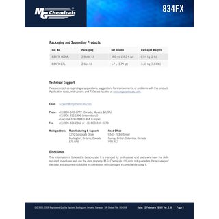 MG Chemicals 834FX Schwarzes, flexibles, thermisch...