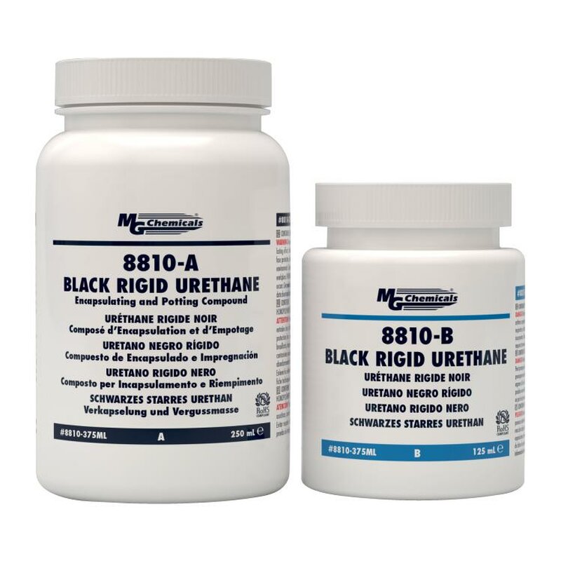 8810-375ML MG Chemicals 8810 Schwarzes starres Urethan, 375 ml