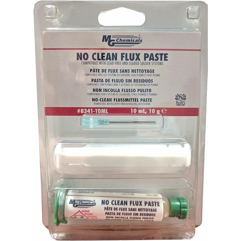 8341-10ML MG Chemicals 8341 No-Clean Flussmittel Paste, 10 ml
