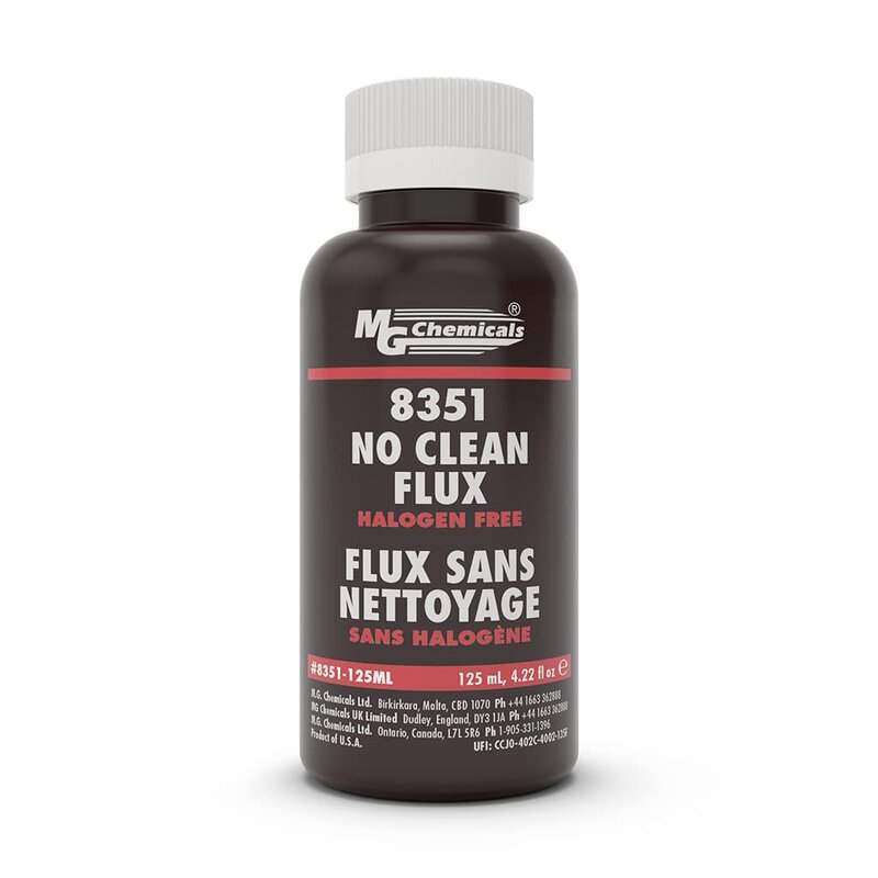 MG Chemicals 8351 NO CLEAN FLUX Flussmittelentferner f�r Leiterplattenmontage, Rework von Leiterplatten, Ausbesserung, 125 ml