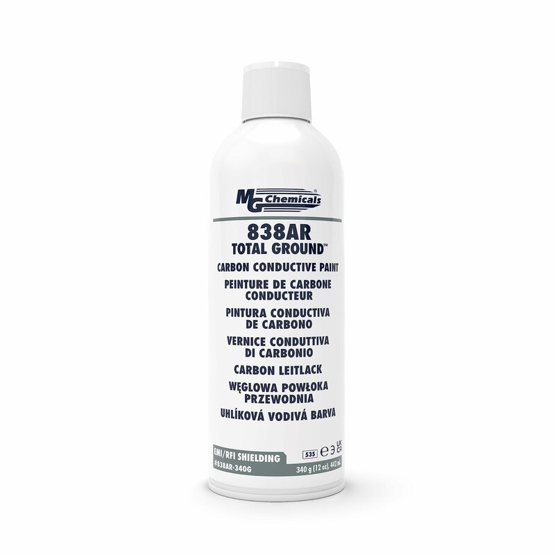 838AR-340G MG Chemicals 838AR Grundierungsfarbe, Leitfhige Kohlenstoff-Beschichtung, 442 ml