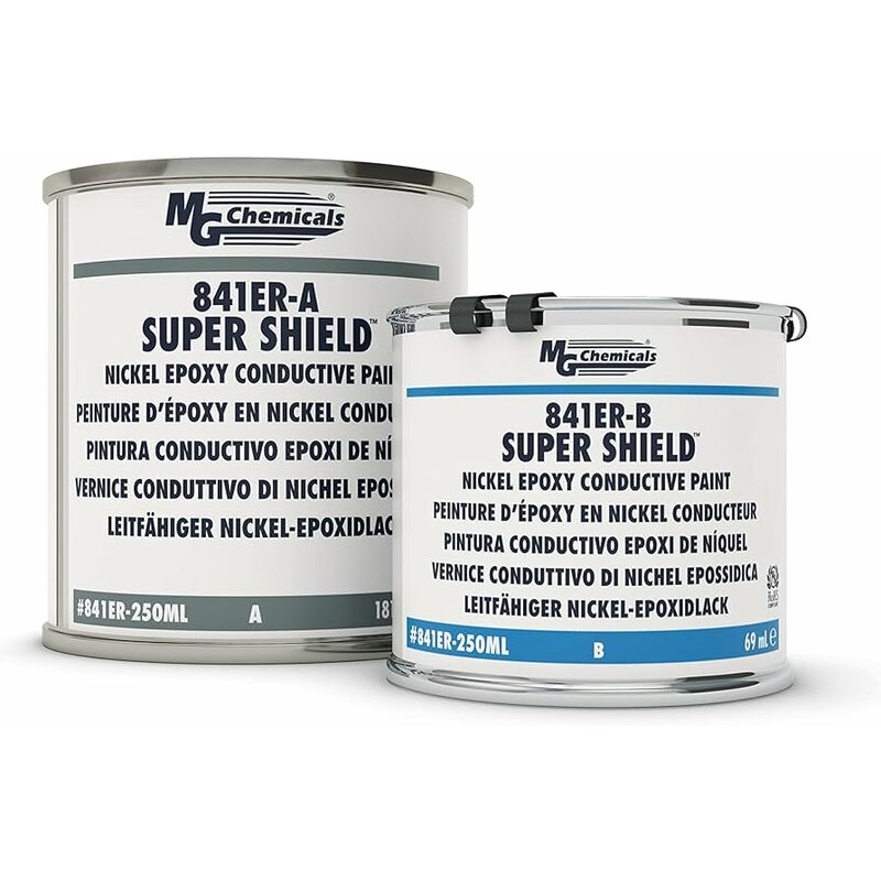 841ER-250ML MG Chemicals 841ER SUPER SHIELD&trade;  Nickel-Epoxid-Leitfhigkeitsbeschichtung, 250 ml