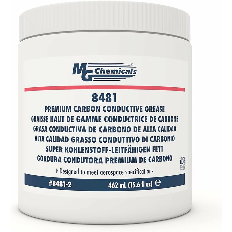 8481-2 MG Chemicals 8481 Premium-Kohlenstoff-Leitfett (MTO=1), 462 ml