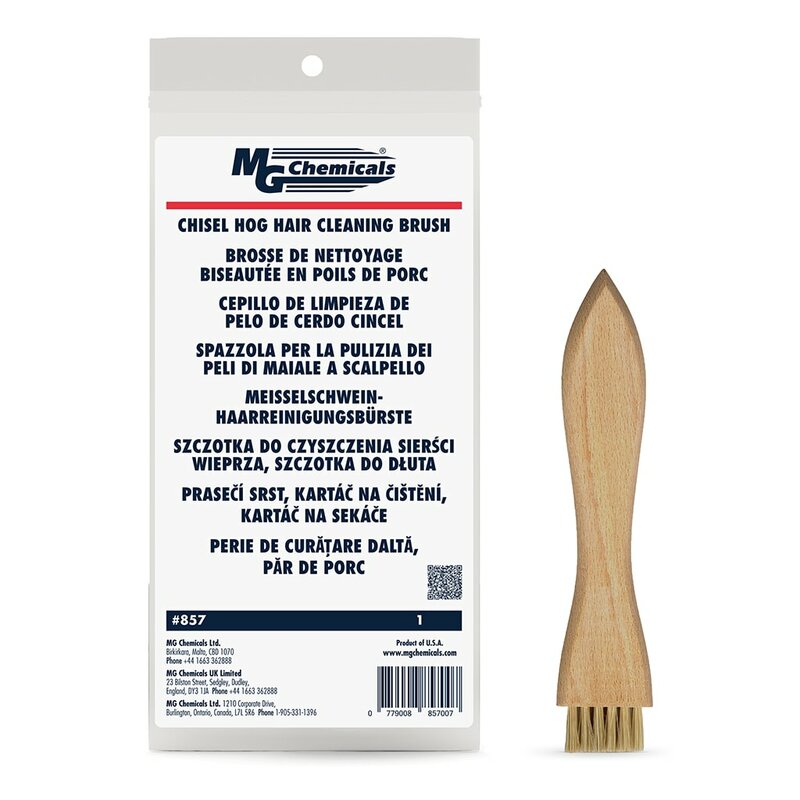857 MG Chemicals 857 Schweinehaarreinigungsbrste, 2 REIHE - 7/8 breit - Trimmlnge: 1,3 cm