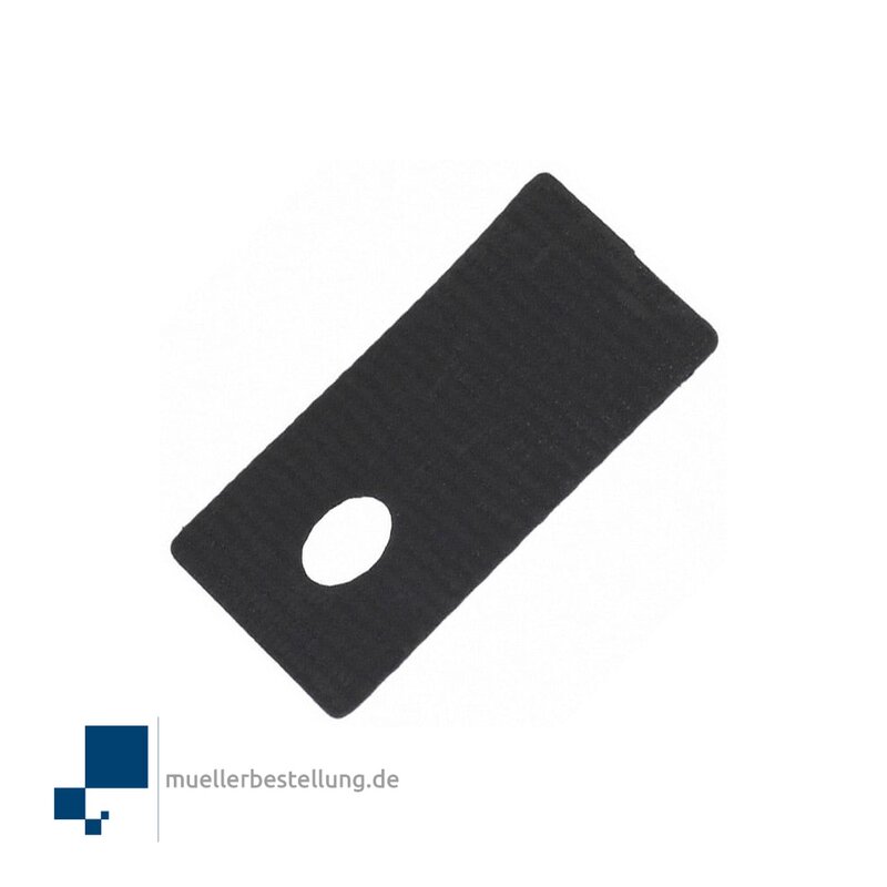 ber124-nd therm pad 19.05mmx12.7mm black