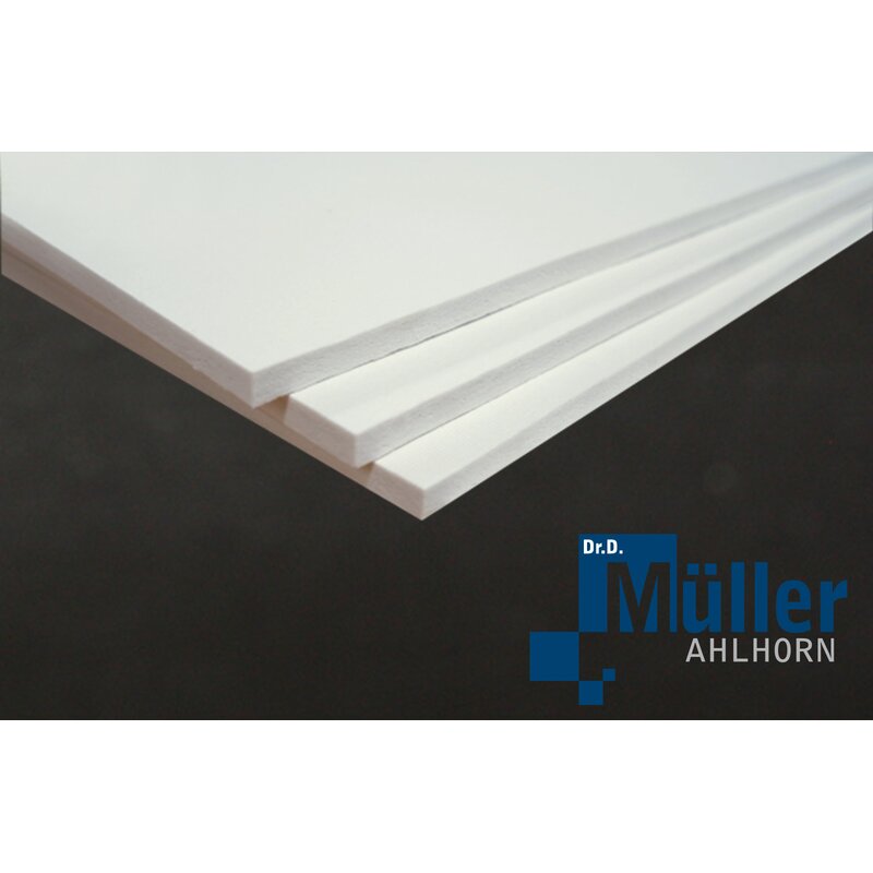 GRP flat profile nature (Polyester), 10 x 5 x 1500 mm Profile flat Glass fiber Polyester Polyester resin GRP