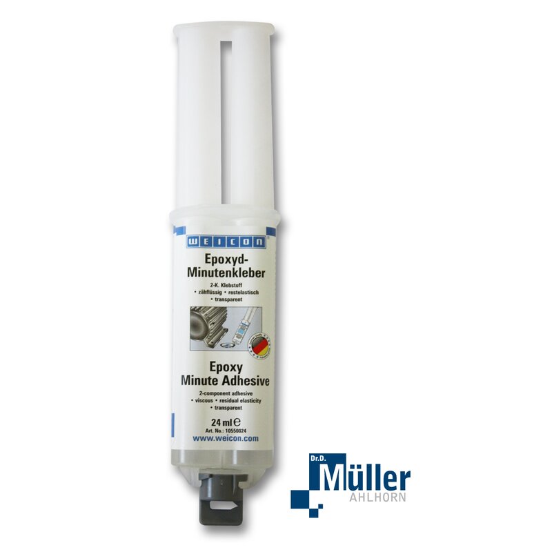 Minute adhesive, epoxy adhesive, 24 ml, transparent