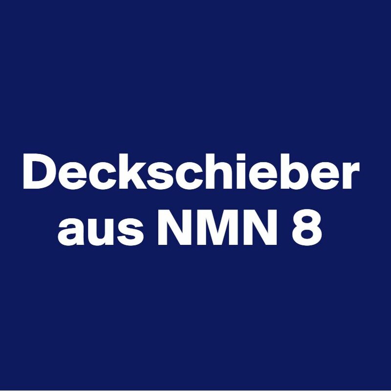 Deckschieber aus NMN 8, FI 14040 - 0,360 mm dick, 1000 x 10 x 2,0 mm