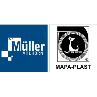 MAPA-PLAST Filzgleiter-Set, 22 mm u. 22/22 mm, Schwarz,...